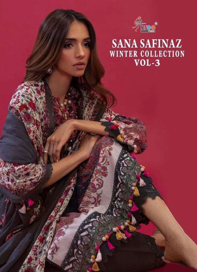SHREE FABS SANA SAFINAZ WINTER COLLETION VOL-03